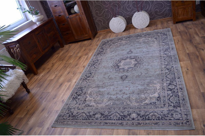 Koberec heat-set Jasmin 8676 zelený