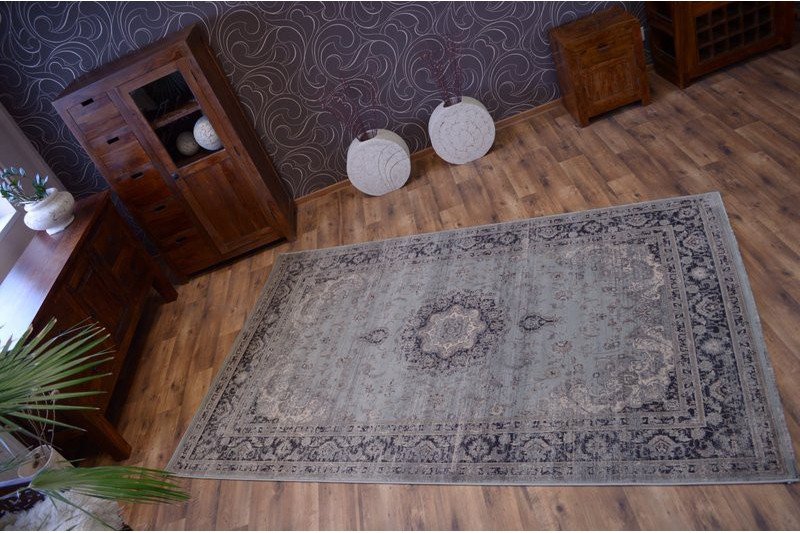 Koberec heat-set Jasmin 8676 zelený