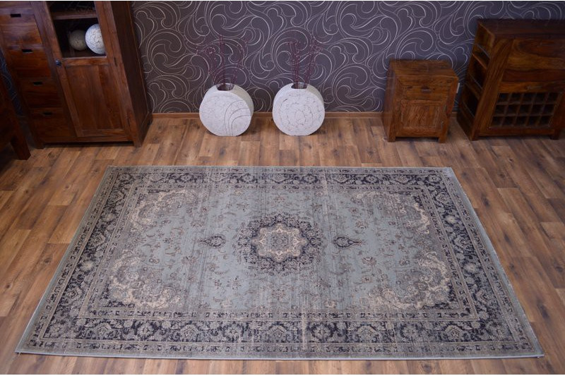 Koberec heat-set Jasmin 8676 zelený