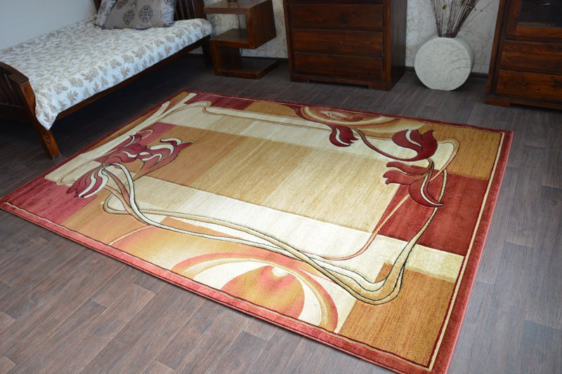 Koberec heat-set KIWI 3763 l.beige/rose