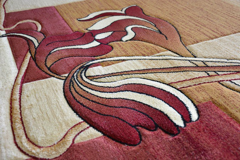 Koberec heat-set KIWI 3763 l.beige/rose