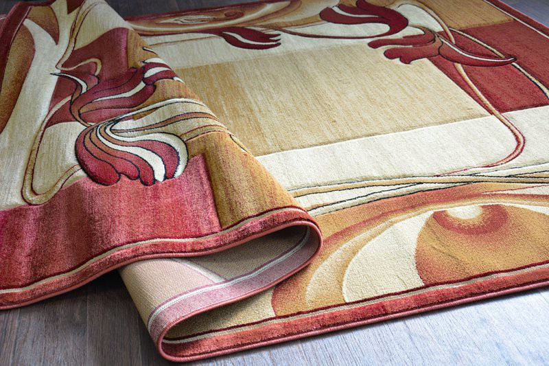 Koberec heat-set KIWI 3763 l.beige/rose