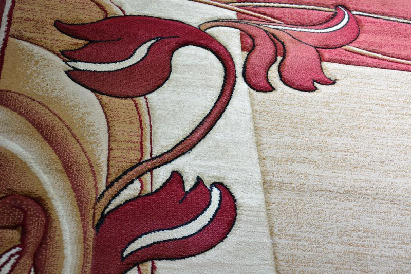 Koberec heat-set KIWI 3763 l.beige/rose