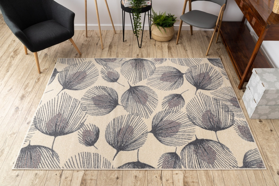 Koberec HEOS 78545 krém / růžový PÍRKA