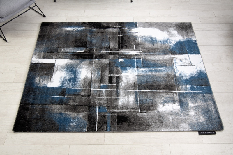 Koberec INTERO ART 3D Abstrakce nebeský