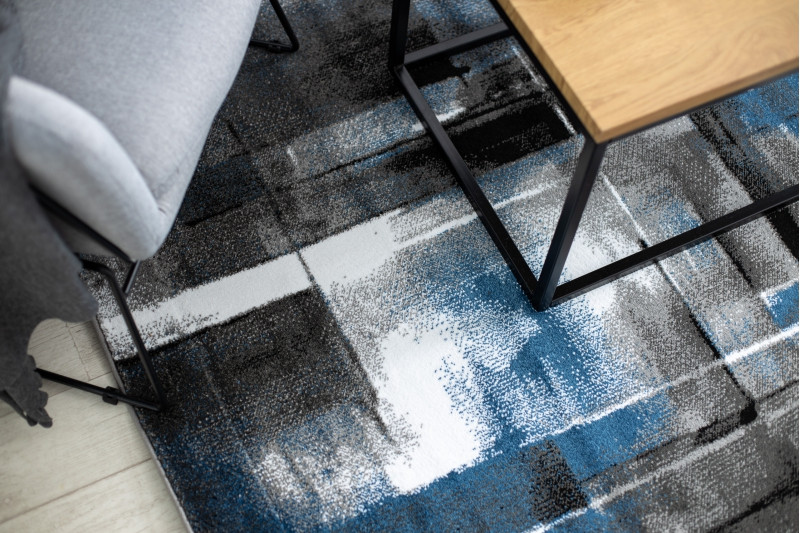 Koberec INTERO ART 3D Abstrakce nebeský