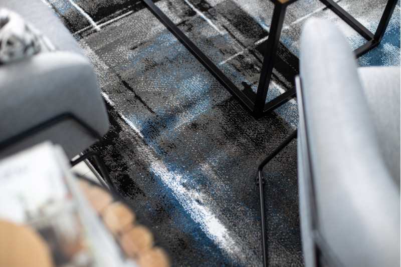 Koberec INTERO ART 3D Abstrakce nebeský