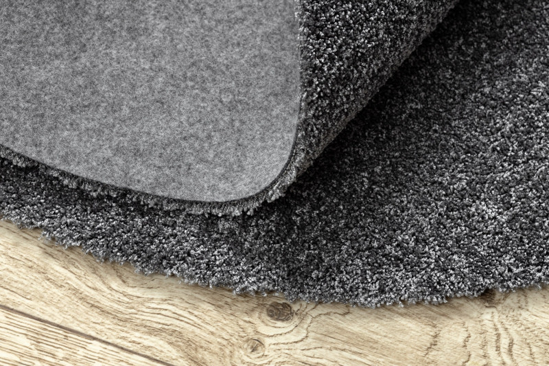 Koberec kruh ILDO 71181070 antracit šedý