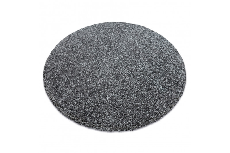 Koberec kruh ILDO 71181070 antracit šedý