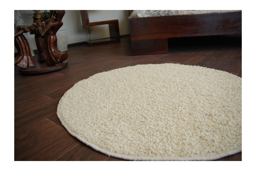Koberec kruh MELODY krém