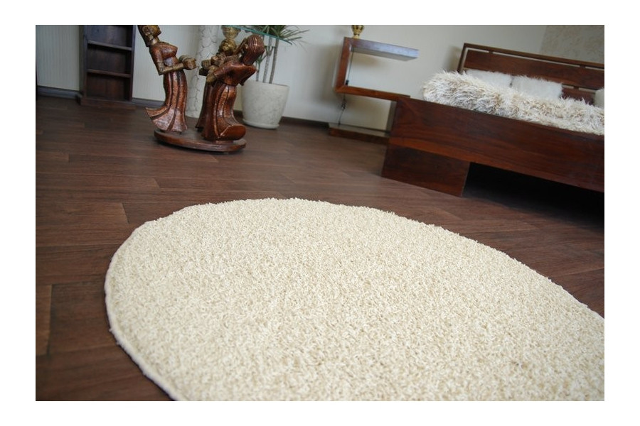 Koberec kruh MELODY krém