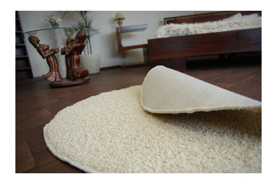 Koberec kruh MELODY krém