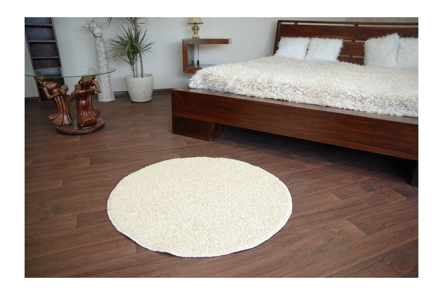 Koberec kruh MELODY krém