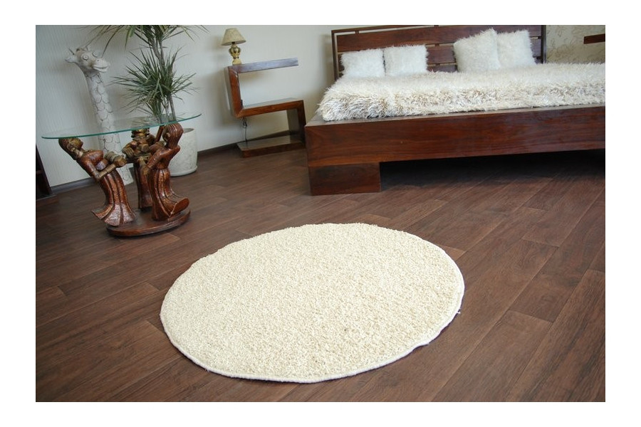 Koberec kruh MELODY krém