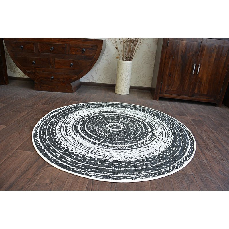 Koberec kruh SIZAL FLAT 48756/960