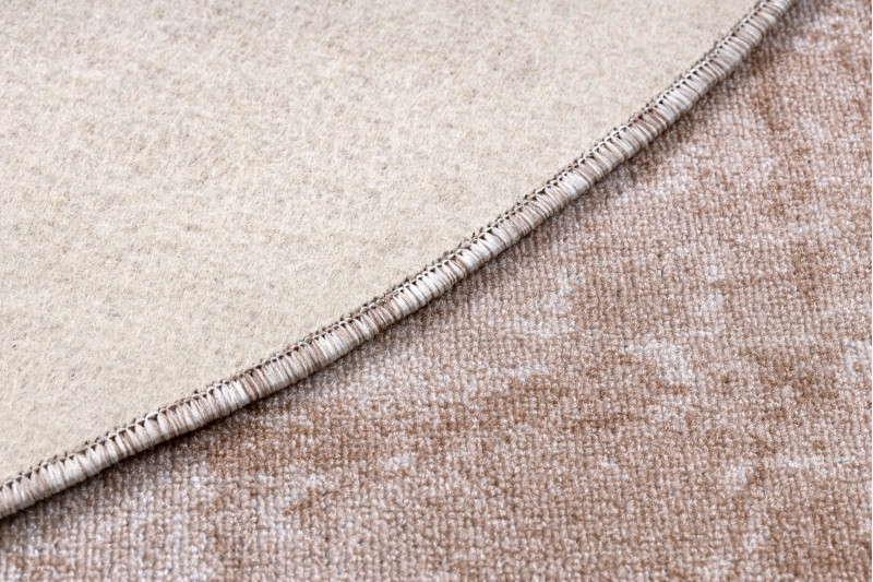 Koberec kruh SOLID béž 30 BETON