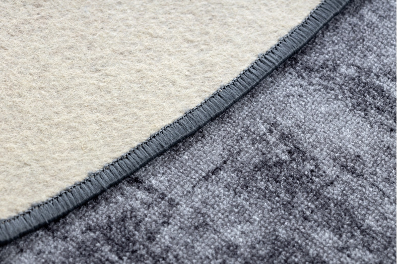 Koberec kruh SOLID šedý 90 BETON