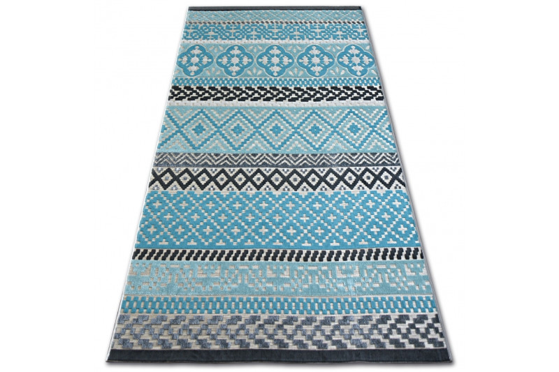 Koberec LISBOA 27201/754 Romby Tyrkys