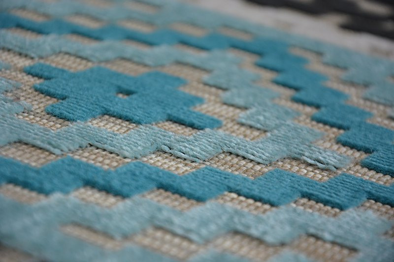 Koberec LISBOA 27201/754 Romby Tyrkys