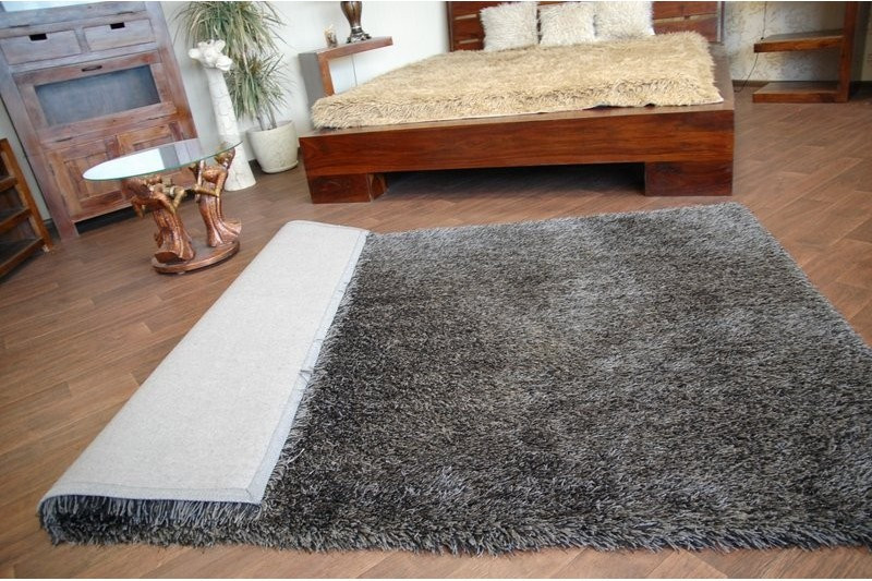 Koberec Love shaggy černý