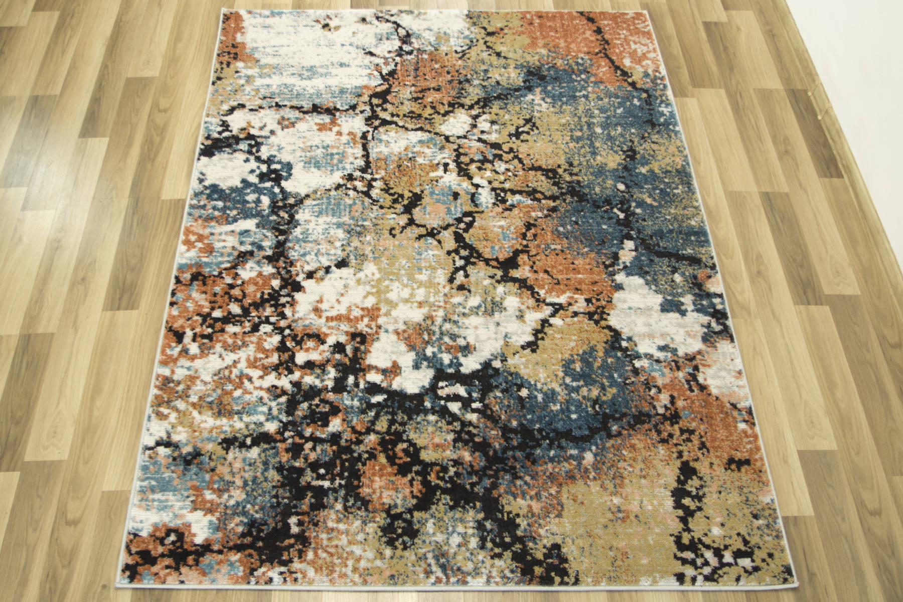 Koberec Lucca 8621A krémový / růžový / modrý