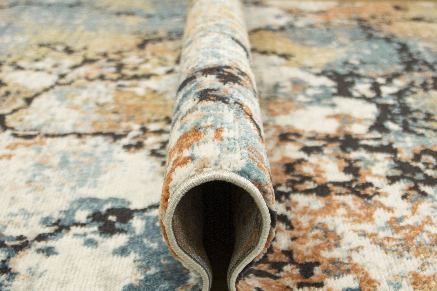 Koberec Lucca 8621A krémový / růžový / modrý