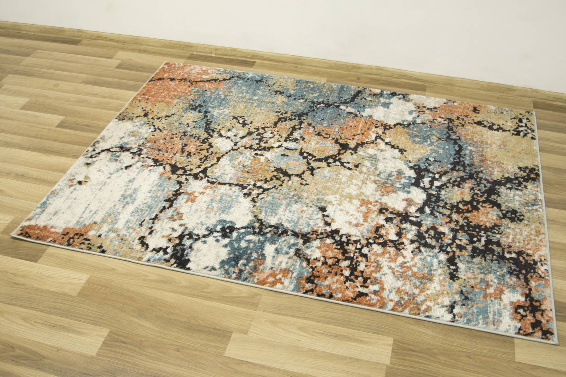 Koberec Lucca 8621A krémový / růžový / modrý