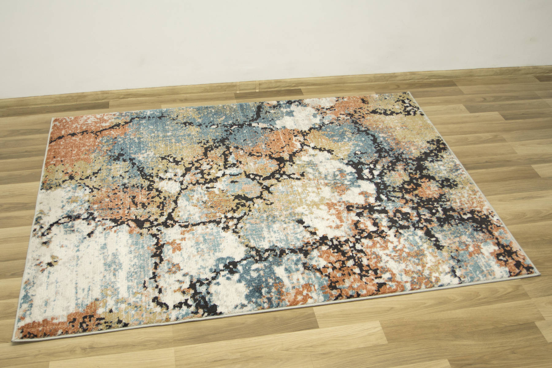 Koberec Lucca 8621A krémový / růžový / modrý