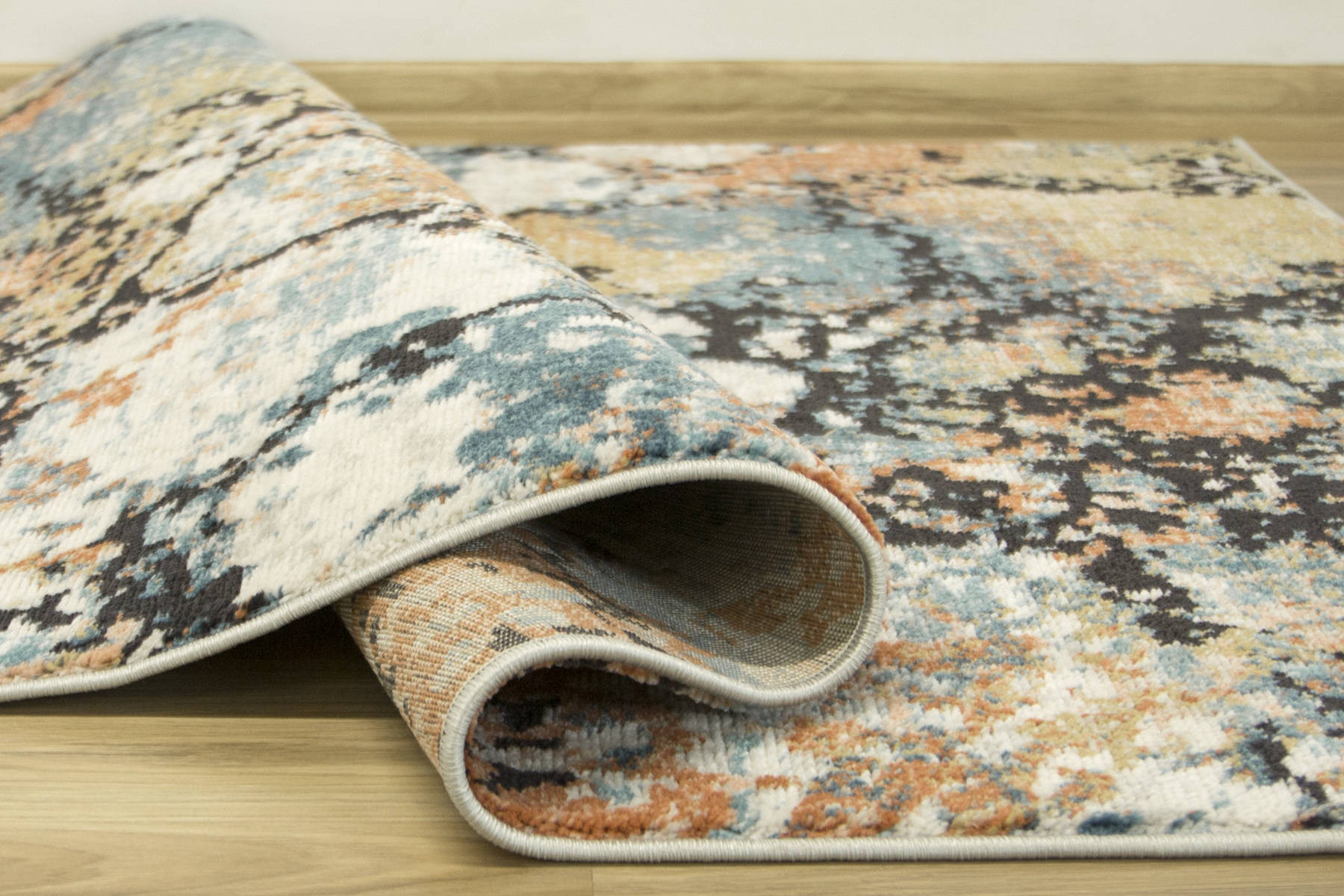 Koberec Lucca 8621A krémový / růžový / modrý