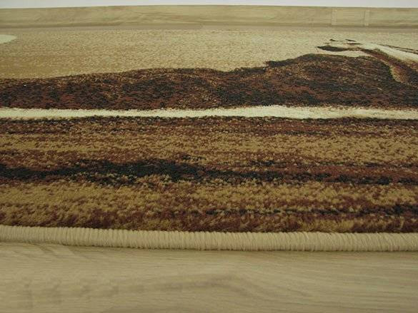 Koberec Makata - Cválající kůň, béžový