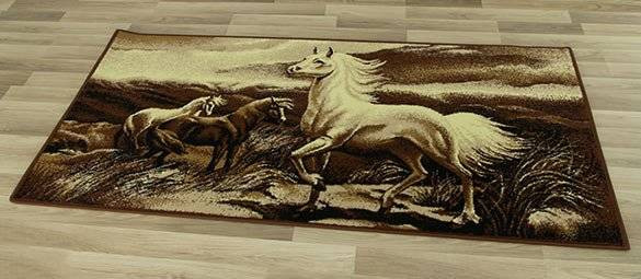 Koberec Makata - Koníky, béžový