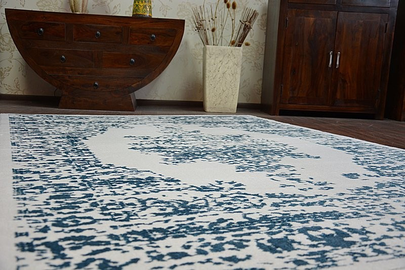 Koberec MANYAS 0917 Grey/Blue