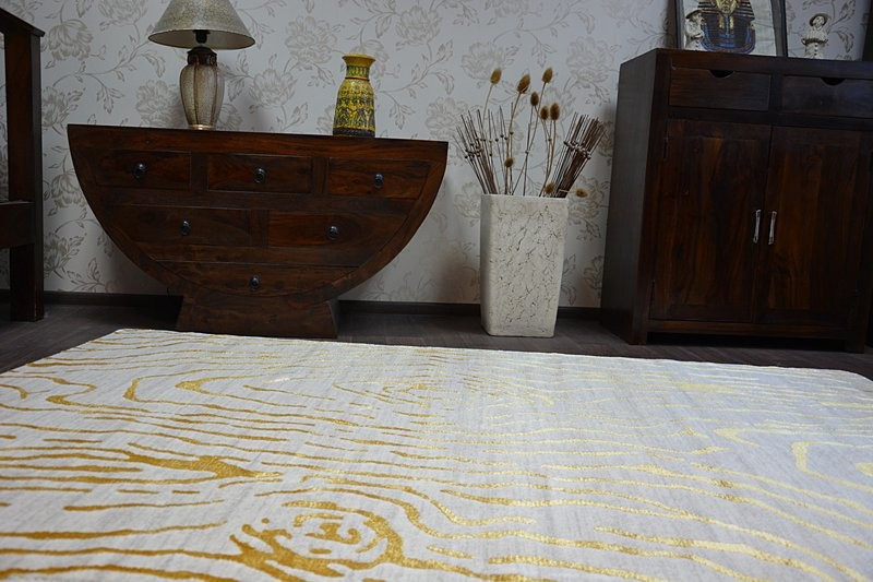 Koberec MANYAS 1703 Ivory/Gold