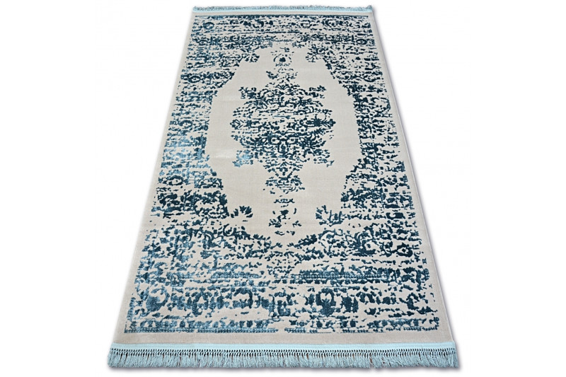 Koberec MANYAS 192AA Šedý/Nebeský