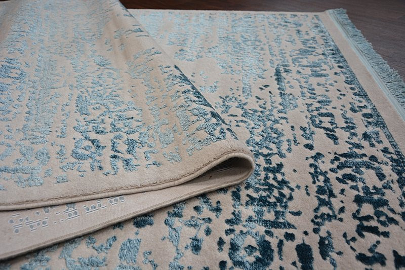 Koberec MANYAS 192AA Šedý/Nebeský