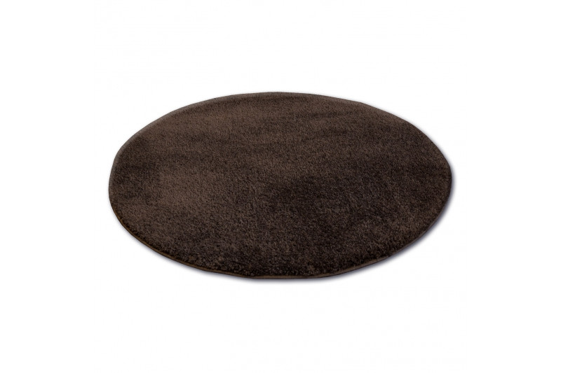 Koberec Micro fiber soft shaggy hnědý