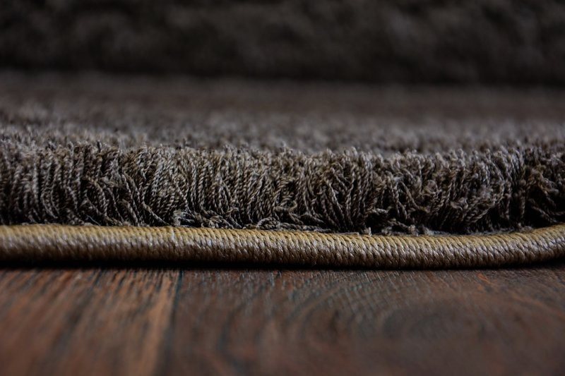 Koberec Micro fiber soft shaggy hnědý