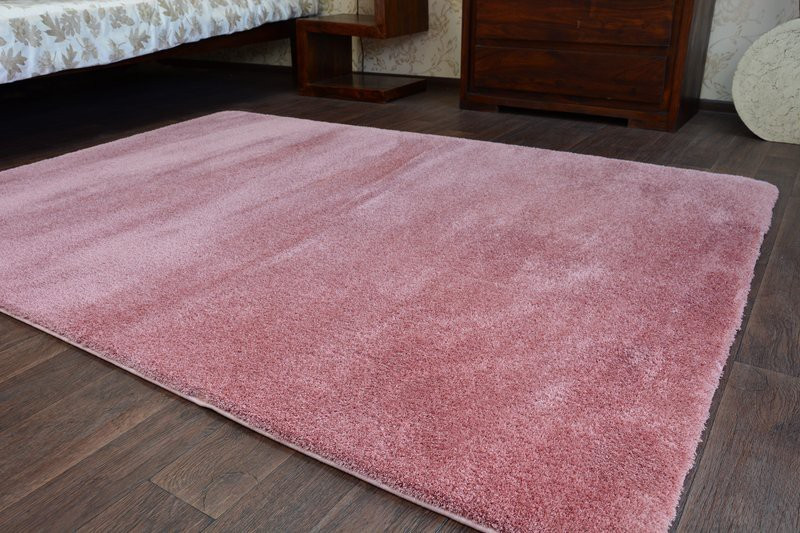 Koberec Micro fiber soft shaggy růžový