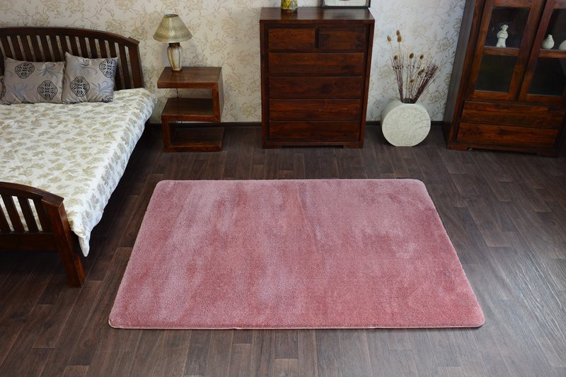Koberec Micro fiber soft shaggy růžový