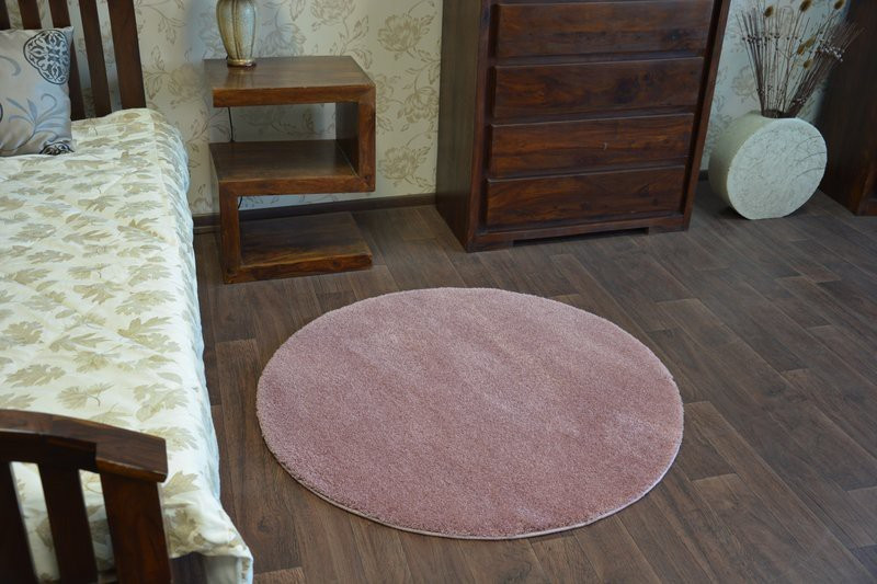 Koberec Micro fiber soft shaggy růžový