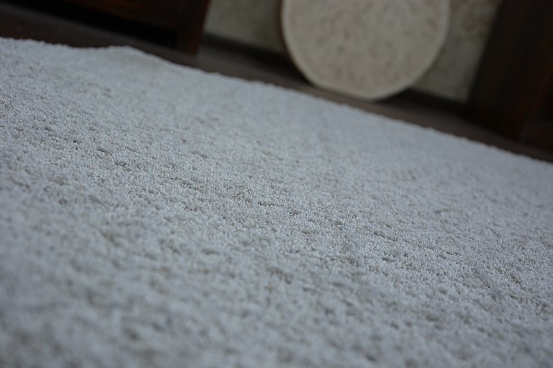 Koberec Micro fiber soft shaggy stříbrný