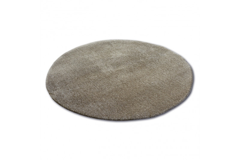 Koberec Micro fiber soft shaggy tmavý bež
