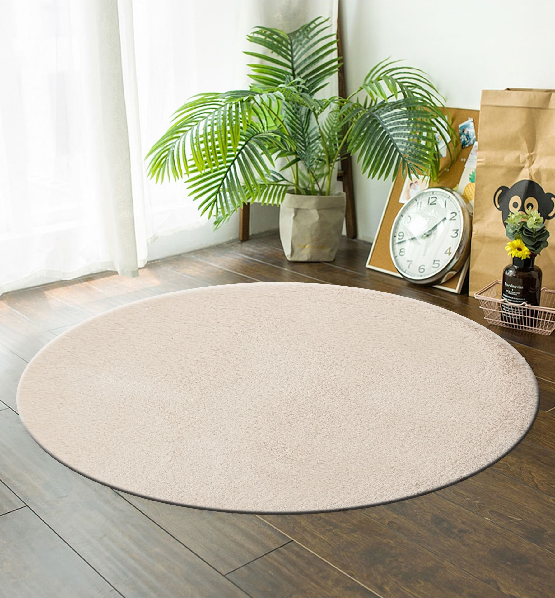 Koberec MOYO 1 kruh béžový