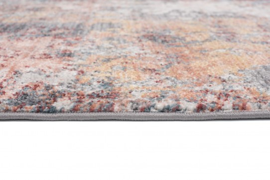 Koberec MYSTIC 3082B tmavě šedý / světle modrý