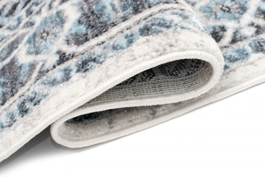 Koberec MYSTIC 3783A stříbrný / tmavě šedý