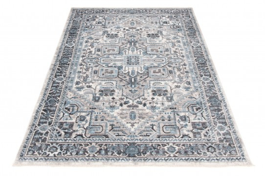 Koberec MYSTIC 3783A stříbrný / tmavě šedý