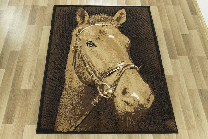 Koberec Nairobi - Kůň 542808/50941, hnědý