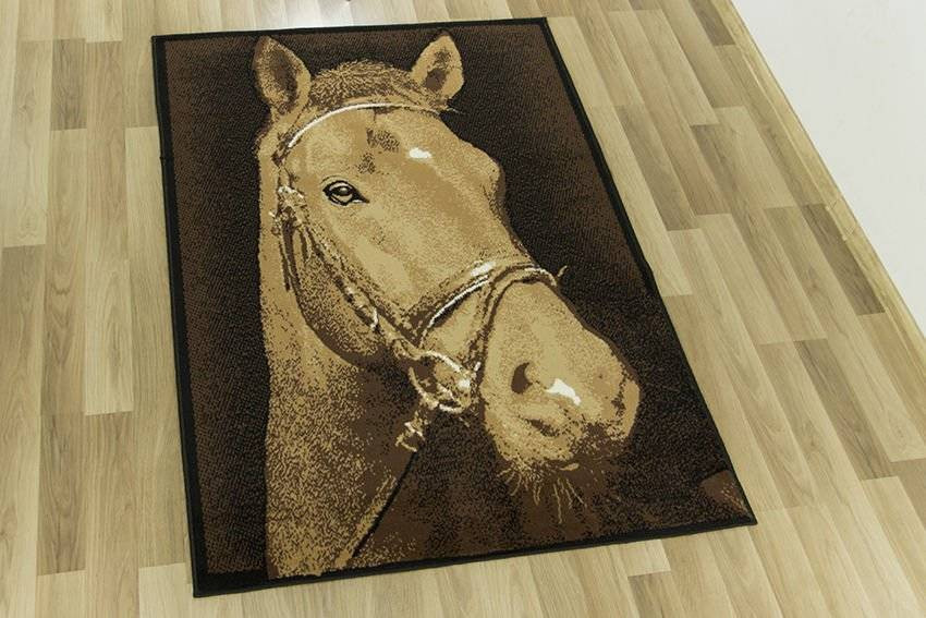 Koberec Nairobi - Kůň 542808/50941, hnědý