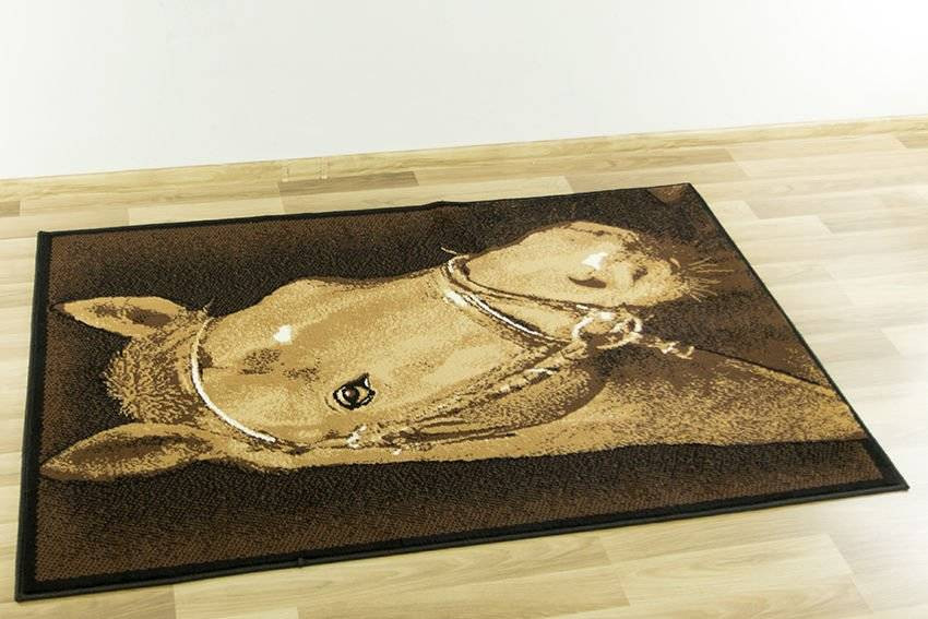 Koberec Nairobi - Kůň 542808/50941, hnědý