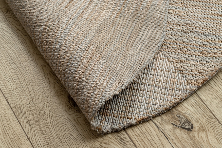 Koberec NATURE kruh SL110 béž šňůrková SIZAL BOHO
